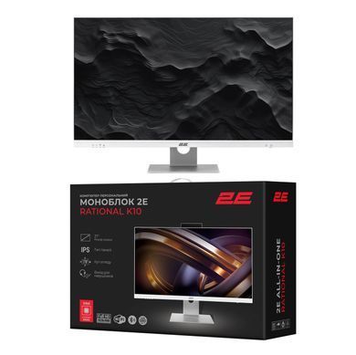ПК Моноблок 2E Rational K10 27" FHD IPS Intel i5-12400, 16Gb, F512GB, UMA, B660, кл+м, FreeDos, белый
