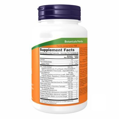 Комплекс для восстановления печени Now Foods Liver Refresh (90 вегетарианских капсул)