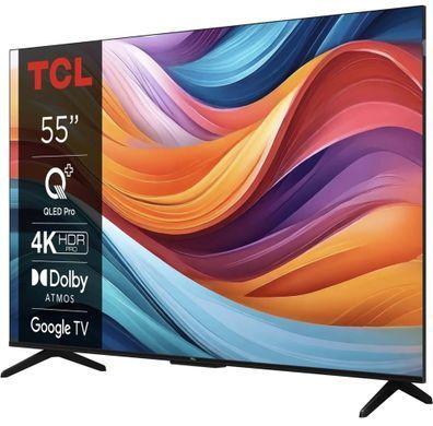 TCL Телевізор 55" QLED 4K 60Hz Smart Google TV Titan (382017) 55T7B фото