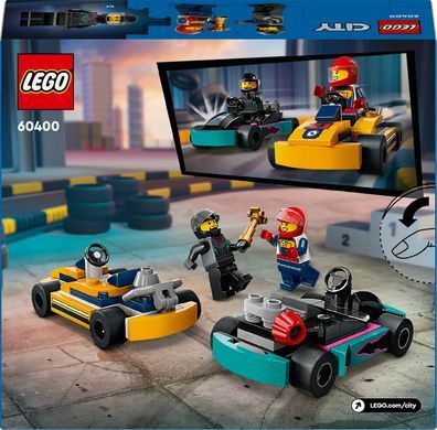 Конструктор LEGO City Картинг і гонщики (391658)