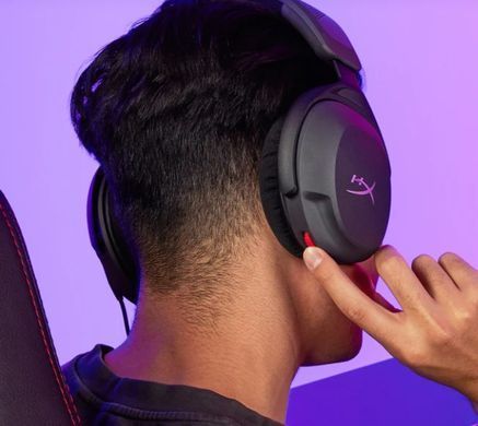 Гарнітура ігрова HyperX Cloud Stinger 2 Core, mini-jack/dual 3.5мм, 2м/0.15м, чорний (362230) 683L9AA фото
