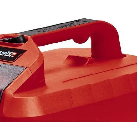Einhell Пылесос профессиональный аккумуляторный TE-VC 18/10 Li-Solo, PXC 18В, 90мБар, контейнер 10л, 4кг, без АКБ и ЗП 2347160 фото