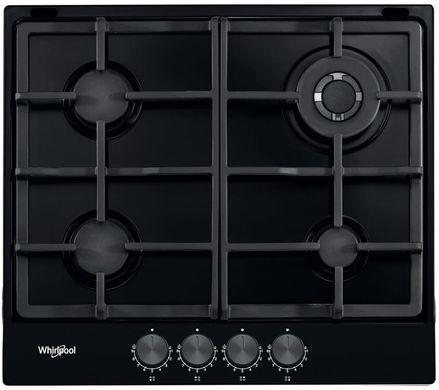 Whirlpool Варочная поверхность газовая, 60см TKRL661NB (361541) TKRL661NB фото