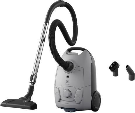 Electrolux Пилосос мішковий, 650Вт, 3л, HEPA12, s-bag, 2 насадки, сірий (377253) EB31C1UG фото