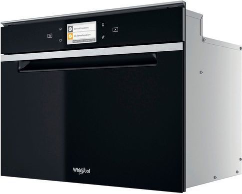 Whirlpool Микроволновая печь встраиваемая, 40л, электронное упр., 900Вт, гриль, дисплей, конвекция, черный W11IMW161 фото