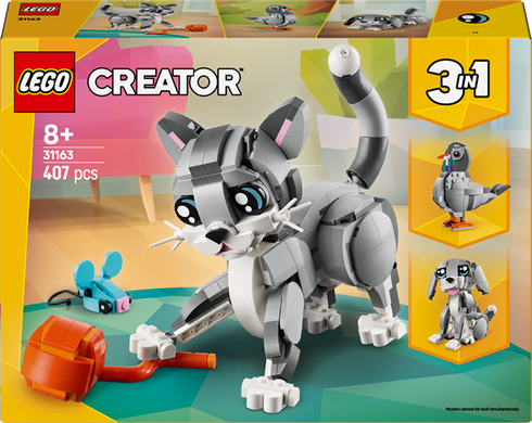 Конструктор LEGO Creator Игривый кот 407 деталей (31163)