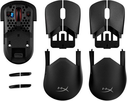 Миша HyperX Pulsefire SAGA PRO, RGB, USB-A/WL/BT, чорний (388532) A2PB2AA фото