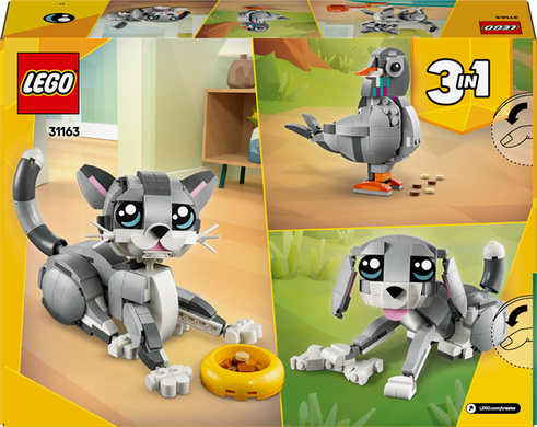 Конструктор LEGO Creator Игривый кот 407 деталей (31163)