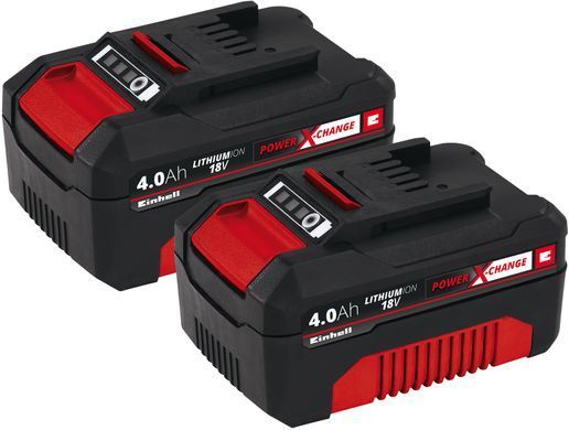 Einhell Акумулятор Twinpack 18V 4.0Ah, PXC Plus, 2шт., 1.47кг (347153)
