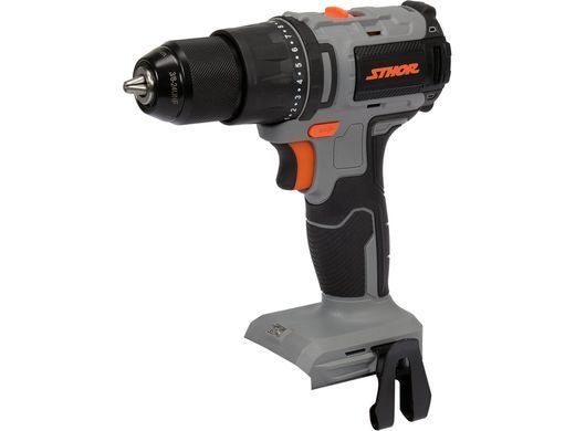 Шуруповерт бесщетк. Аккумулятор STHOR: 20V Li-Ion. КМ-45 Nm, патрон до &Oslash;-0,8-10 мм(БЕЗ АККУМУЛЯТОРА) 78084 фото