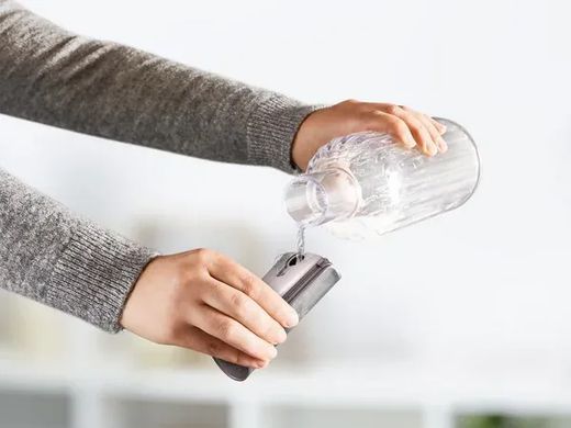 Відпарювач Tefal компактний Pure Force 3в1, 1800Вт, 180мл, постійна пара - 35гр, керам. підошва, чорно-рожевий (389423) DT8765E0 фото