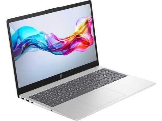 HP Ноутбук 15-fd1069ua 15.6" FHD IPS AG, Intel 5-120U, 16GB, F512GB, UMA, DOS, серебристый B23CWEA фото