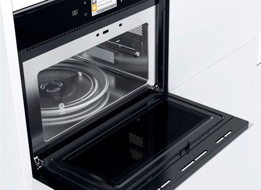 Whirlpool Микроволновая печь встраиваемая, 40л, электронное упр., 900Вт, гриль, дисплей, конвекция, черный W11IMW161 фото
