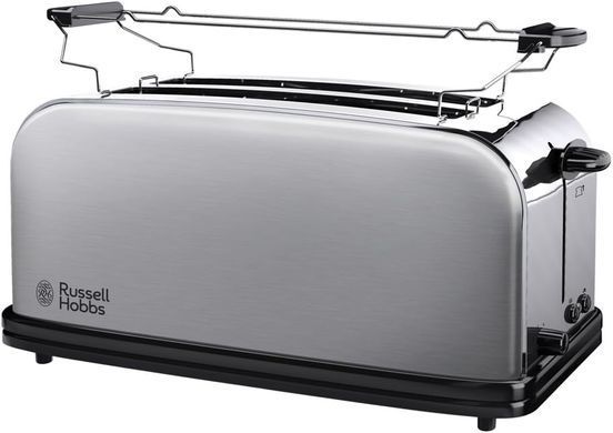 Russell Hobbs Тостер Oxford 1600Вт, довгі слоти на 4 тости, метал, сріблястий (280852) 23610-56 фото