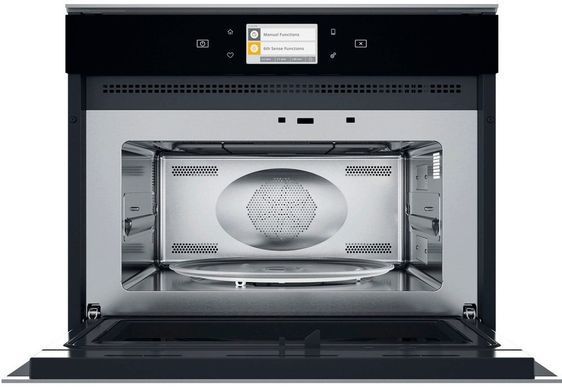Whirlpool Микроволновая печь встраиваемая, 40л, электронное упр., 900Вт, гриль, дисплей, конвекция, черный W11IMW161 фото