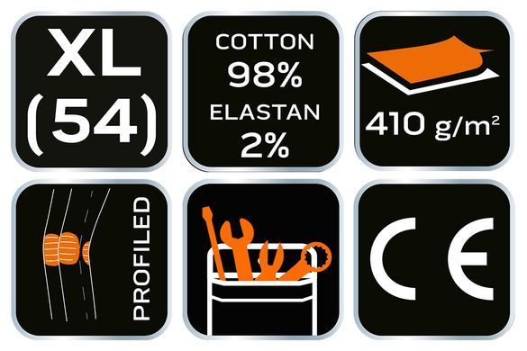 Робочі штани Neo Tools 81-233 DENIM XL