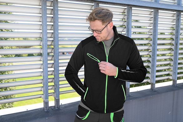 Рабочая куртка флисовая NEO TOOLS 81-507, черная, Cordura, 300 г/м&sup2; XXXL