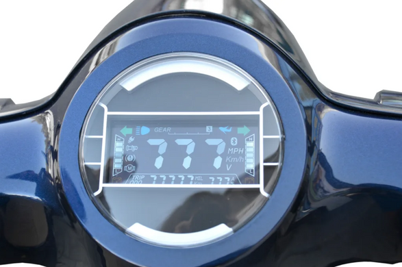 Скутер електричний HECHT CITIS BLUE HECHTCITISBLUE фото