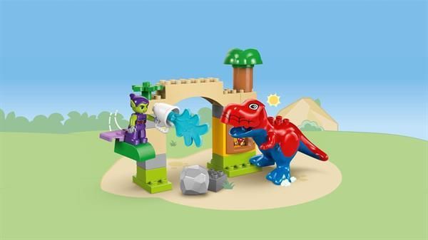 Конструктор LEGO DUPLO Disney Динозавр Spidey-Rex проти Зеленого Гобліна 25 Деталей (10463) dt_186713 фото