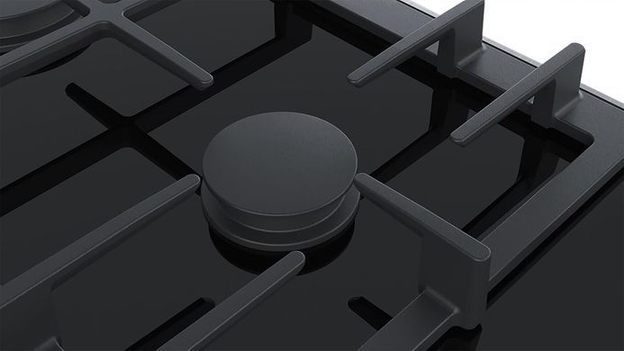 Bosch Варочная поверхность газ на стекле, 30см, Домино, чугун, черный PRB3A6B70 фото