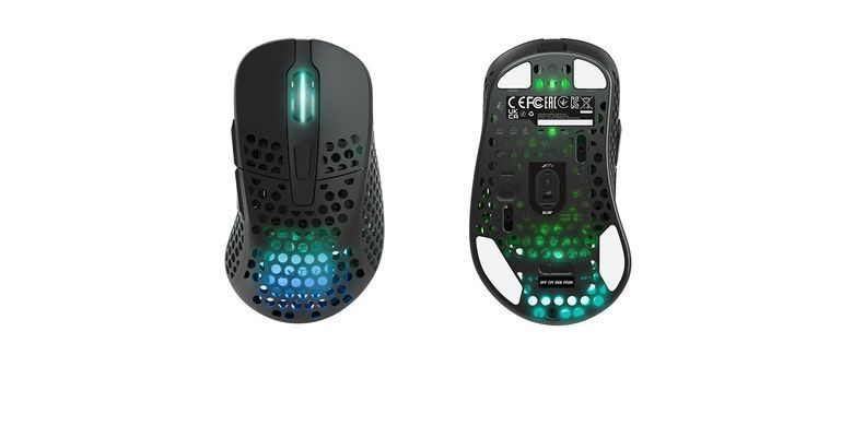 Cherry Xtrfy Мышь M4, WL/USB-A, RGB, черный M4W-RGB-BLACK фото
