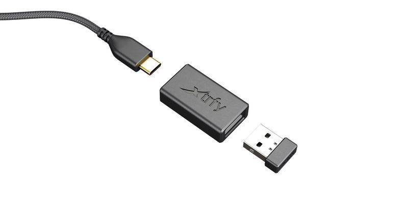 Cherry Xtrfy Мышь M4, WL/USB-A, RGB, черный M4W-RGB-BLACK фото