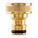 Aдаптер крана 1/2"- 3/4", латунь 15-746