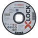 Круг абразивний відрізний Bosch X-Lock Expert for Inox + Metal 125x22,2 мм 2608619264
