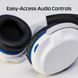 Гарнитура HyperX Cloud Stinger 2 PS4/PS5, mini-jack, бело-синий 75X29AA
