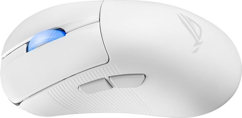 ASUS Миша ROG Keris II Ace, RGB, USB-A/WL/BT, білий (376750) 90MP03N0-BMUA10 фото