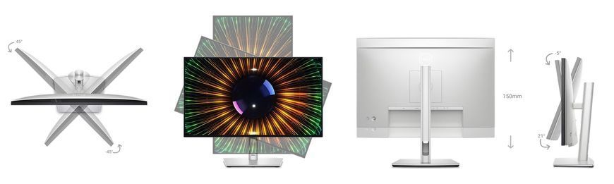 Dell Монитор 23.8" U2424H HDMI, DP, USB, Audio, IPS, 120Hz, sRGB 100%, Pivot 210-BKTZ фото