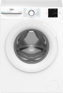 Beko Стиральная машина фронтальная, 7кг, 1200, A+++ (-10%), 49см, дисплей, инвертор, ПАР, белый BM1WFSU37233WW фото