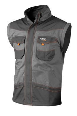Толстовка робоча NEO TOOLS 81-311 Cotton Slim 2-в-1, 100% бавовна, 260 г/м2, CE XXXL