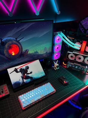 GravaStar Миша Mercury M2, BT/WL/USB-A, RGB, чорний (377169) GRAVASTARM2_BLK фото