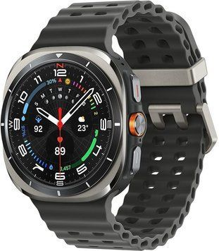 Samsung Смарт-часы Galaxy Watch Ultra 47мм LTE (L705) 1.47", 480x480, sAMOLED, BT 5.3, NFC, 2/32ГБ, серебристий титановий SM-L705FZTASEK фото