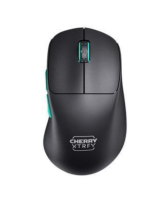 Cherry Xtrfy Миша M64, WL/USB-A, RGB, чорний (384319) CX-M64W-BLACK фото