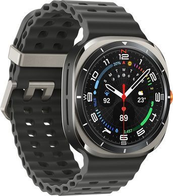 Samsung Смарт-часы Galaxy Watch Ultra 47мм LTE (L705) 1.47", 480x480, sAMOLED, BT 5.3, NFC, 2/32ГБ, серебристий титановий SM-L705FZTASEK фото