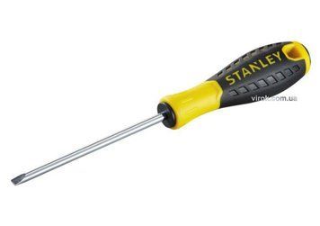 Отвертка плоская STANLEY "Essential": шлиц SL4 х 100 мм