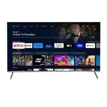 Телевизор 55, Google Android TV 11.0 - Q55U701-GA11V T2 SMART TV, QLED, UHD, M8Q, Voice RC (GRUNHELM) 126566 фото