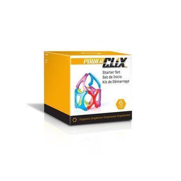 Магнитный конструктор Guidecraft PowerClix Organics Базовый набор, 6 деталей (G9482) dt_1293 фото