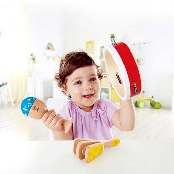 Набор музыкальных инструментов Hape 3 в 1 (E0615) dt_12169 фото