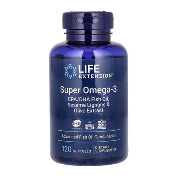 Супер Омега-3 Life Extension (Super Omega-3) 240 капсул
