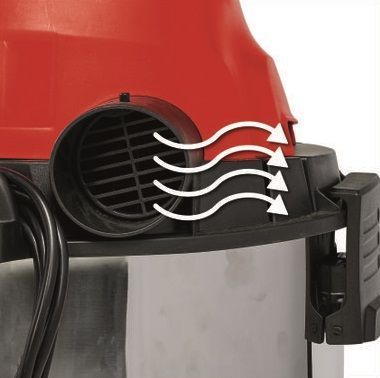 Einhell Пилосос професійний TС-VC 1930 SA Kit, 1500Вт, 190мБар, контейнер 30л, 5.3кг (349692) 2342230 фото