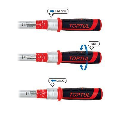 Ключ динамометрический 1"x1095мм 200-1000Nm TOPTUL ANBV32A0