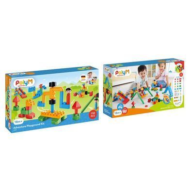 Конструктор PolyM Игровая площадка 110 деталей (760011) dt_12941 фото