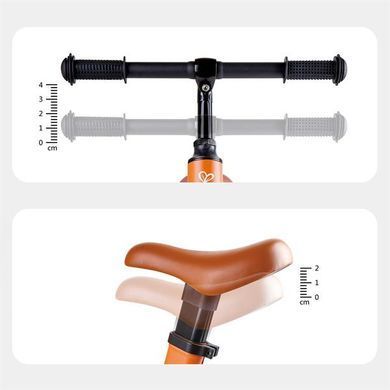 Біговел Hape Нове дослідження двоколісний 12" помаранчевий (E1081), оранжевый