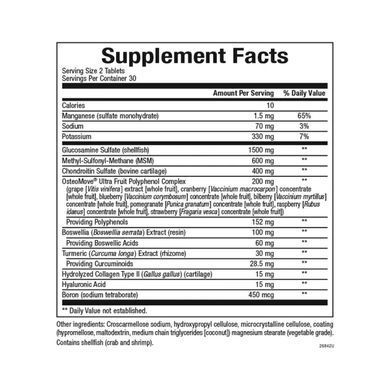 OsteoMove&reg; Extra Strength Joint Care - 60 tabs Natural Factors