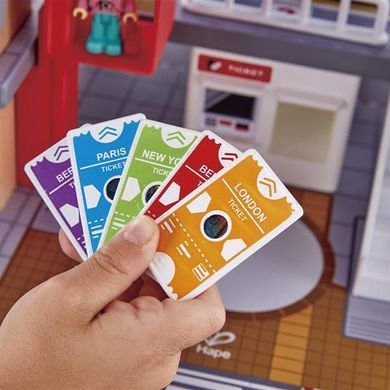 Іграшкова залізниця Hape Станція Гранд-Сіті зі світловими та звуковими ефектами (E3725) dt_79170 фото