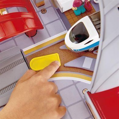 Іграшкова залізниця Hape Станція Гранд-Сіті зі світловими та звуковими ефектами (E3725) dt_79170 фото