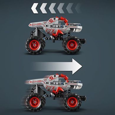 Конструктор LEGO Technic Monster Jam ThunderROARus з інерційним двигуном 232 деталі (42200)